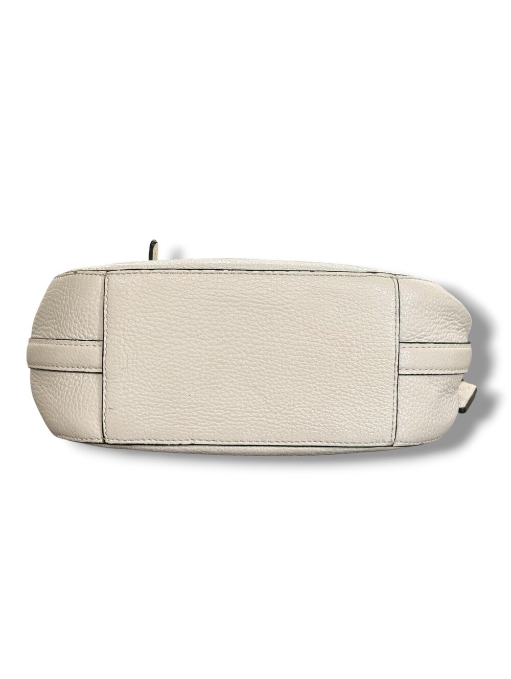 Coach Kleo Hobo C6807 Ivory Pebbled Leather Shoulder Bag Gold Hardware Hangtag - Picture 10 of 12